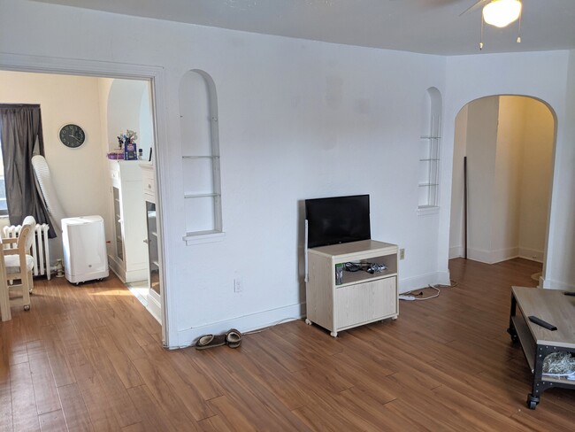 Apartment 3E: Living area - 416 Oakland Ave