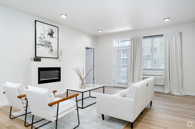 2BR, 2BA - 1,130 SF - Living Room - Model A - Sunlight Orchards