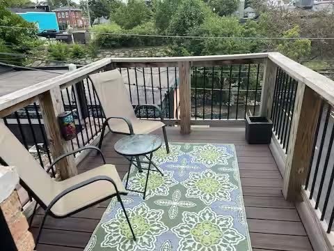 Private Patio - 1216 Turner St