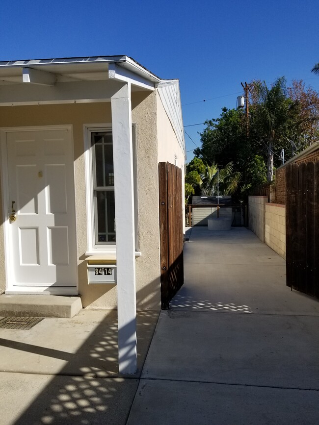 Entrance to Patio - 8414 Glider Ave