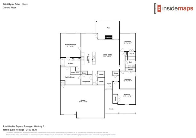 Foto del edificio - Very Beautiful and Spacious 4 Bedroom 2 Bathroom Mustang Schools