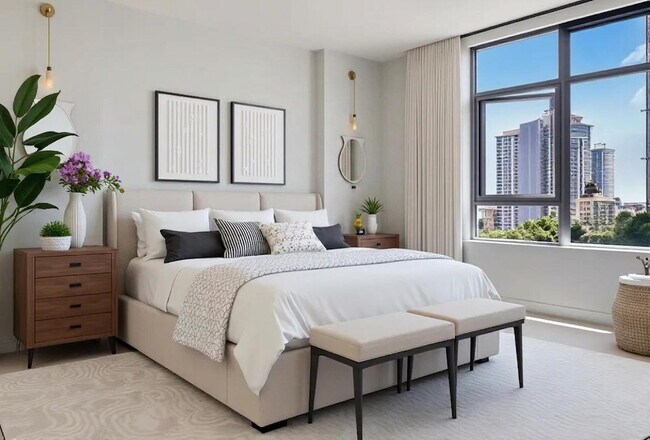 Foto del edificio - Skyline Views & Sophisticated Corner Living at Aria in Cortez Hill