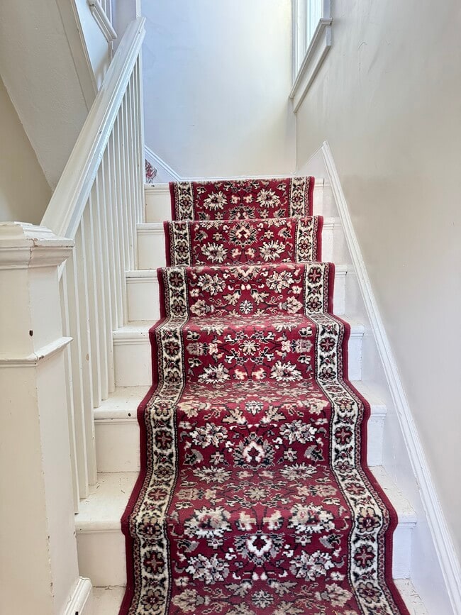 The front door entrance leads you to your new home - 135 Dover Rd