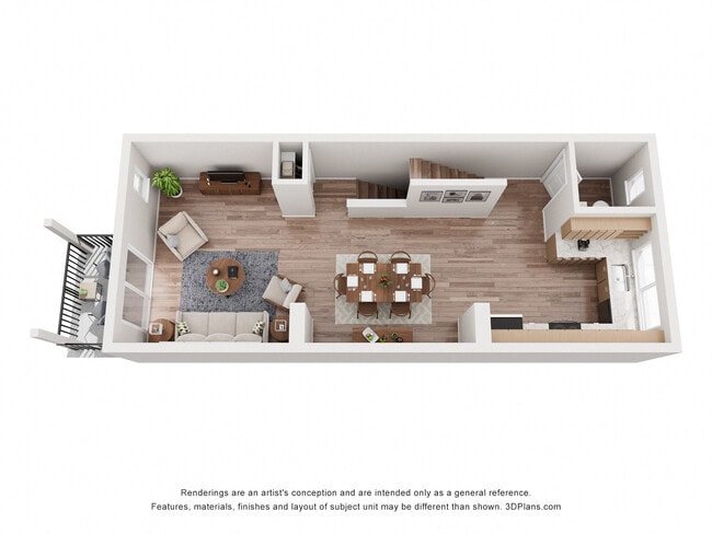 Plano de planta - Embark At Uplands