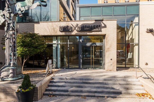 Building Entrance - North X Northwest Apartments