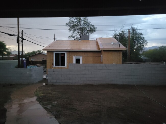 House is under construction - 729 E Mabel St