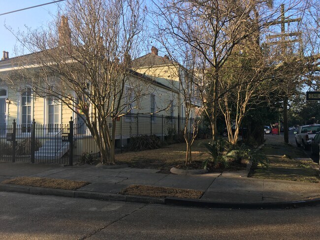 side yard - 1320 St Mary St