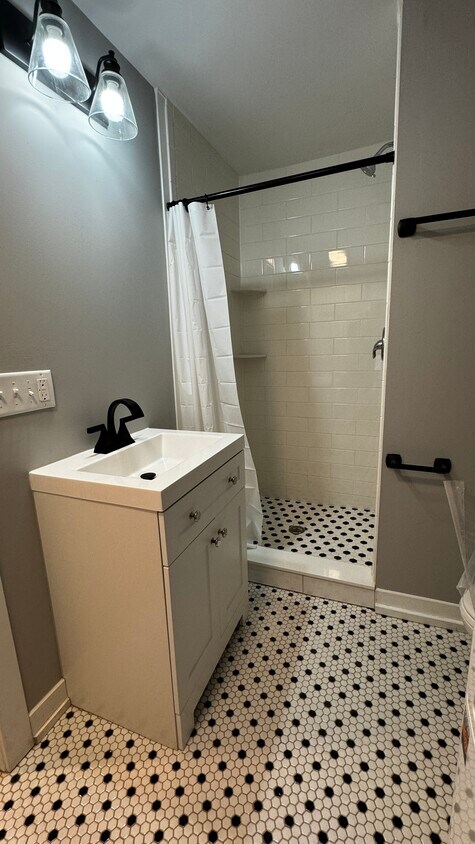 Master Bath - New vanity, New tiled shower and base - 24130 W Commercial St