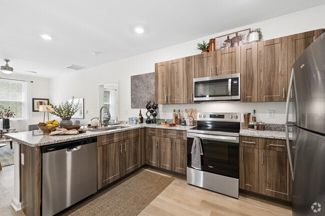 3BR, 2BA - 1,124SF - Kitchen - Holston Commons
