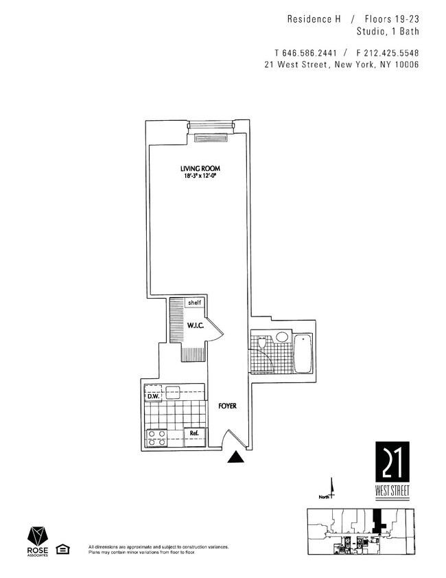 21 West Street Apartments New York, NY