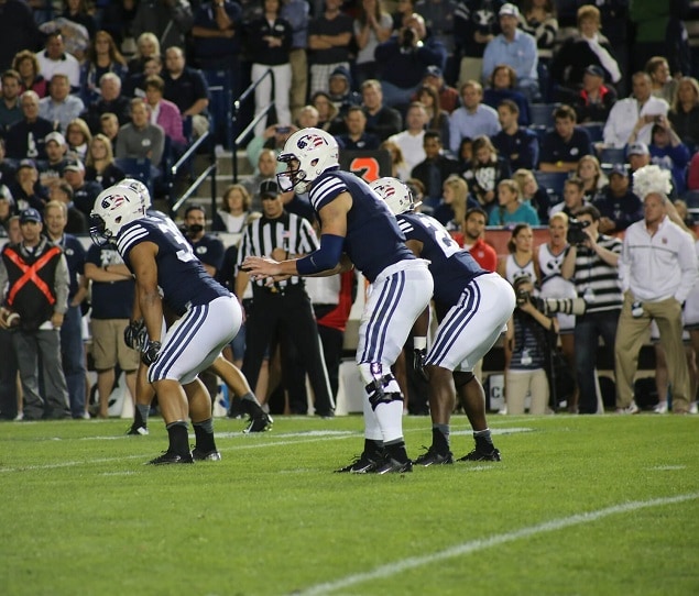 Cheer on the BYU Cougars at LaVell Edwards Stadium