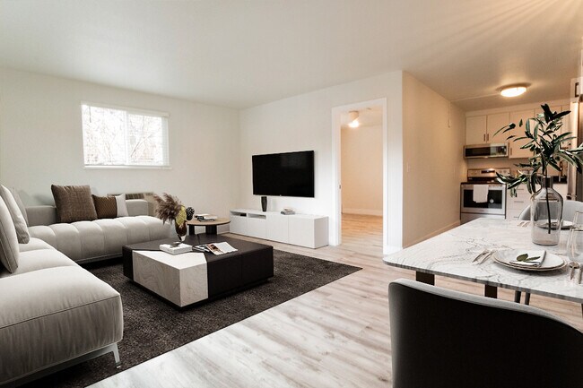 Renovado 1 habitación, 1 baño - Sala de estar - The Verse