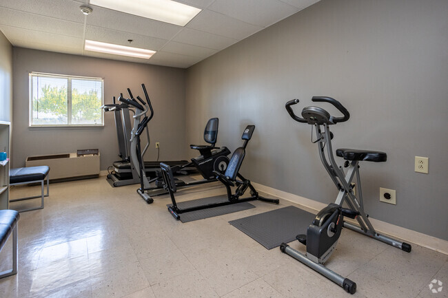 Fitness Center - Plaza Towers Senior Apartments