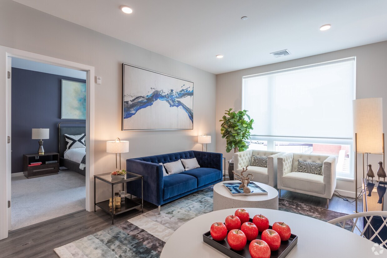 Sala de estar - The Maddox at City Crossing