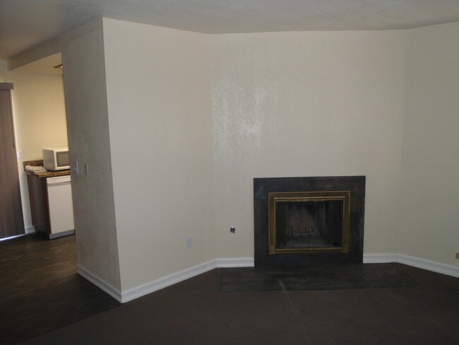 Habitación principal con chimenea a gas - 15430 Straight Arrow Rd