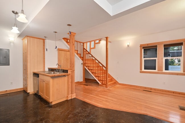 1st floor kitchen/living room. - 8752 Dayton Ave N
