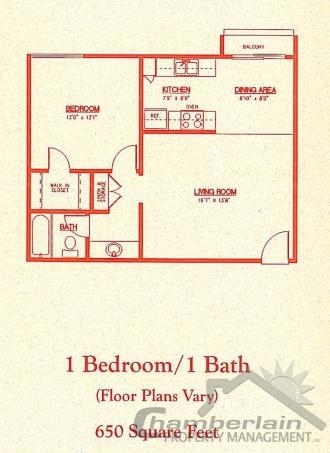 1HAB/1BA - Cinnamon Apartments