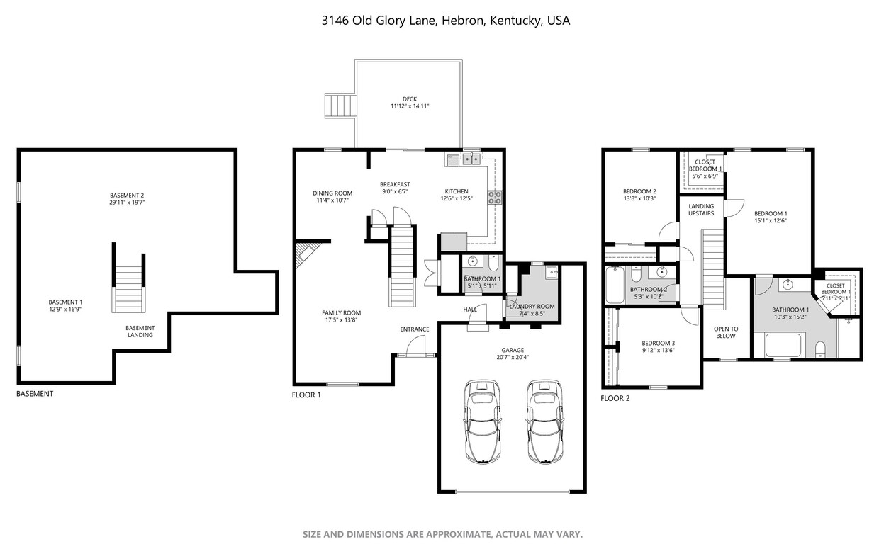 3146 Old Glory Lane - House Rental in Hebron, KY | Apartments.com