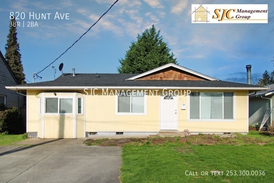 One Story Home For rent in Sumner House Rental in Sumner, WA