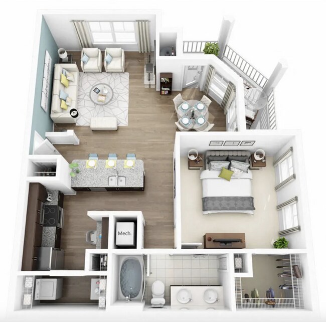 Bridge at Arella Lakeline Apartments in Cedar Park, TX