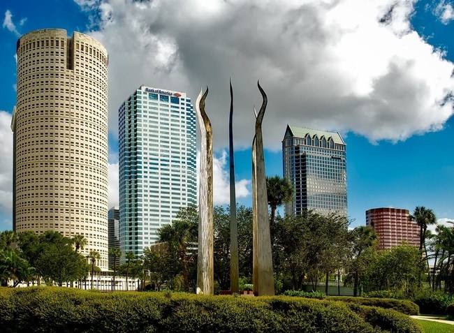Tampa's impressive skyline