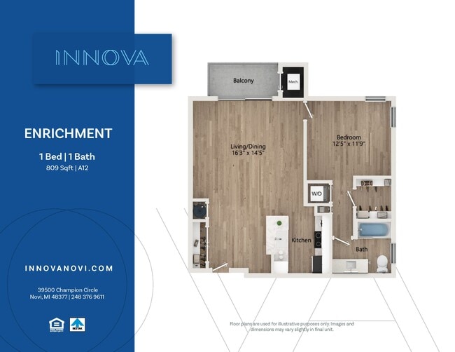 Innova 39500 Champion Cir Novi, MI Apartments for Rent in Novi