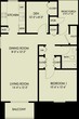 2 Bedroom/1 Bathroom Deluxe