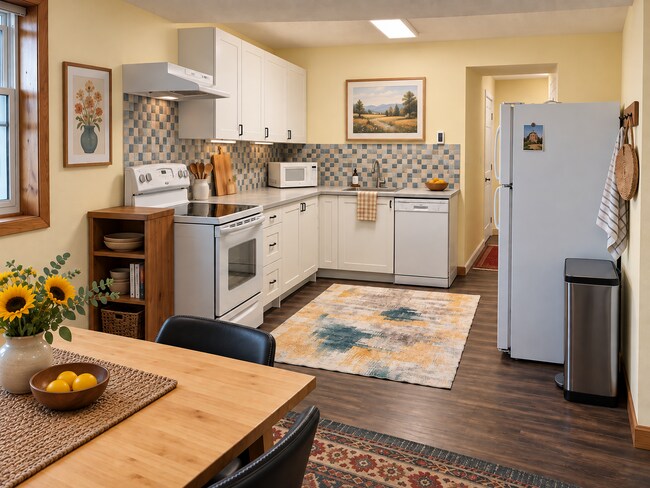 Cocina renovada en 2026. - 317 N Wasson Ln