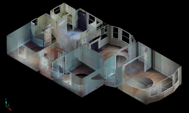 Axonometric View - 2808 Piedmont Ave
