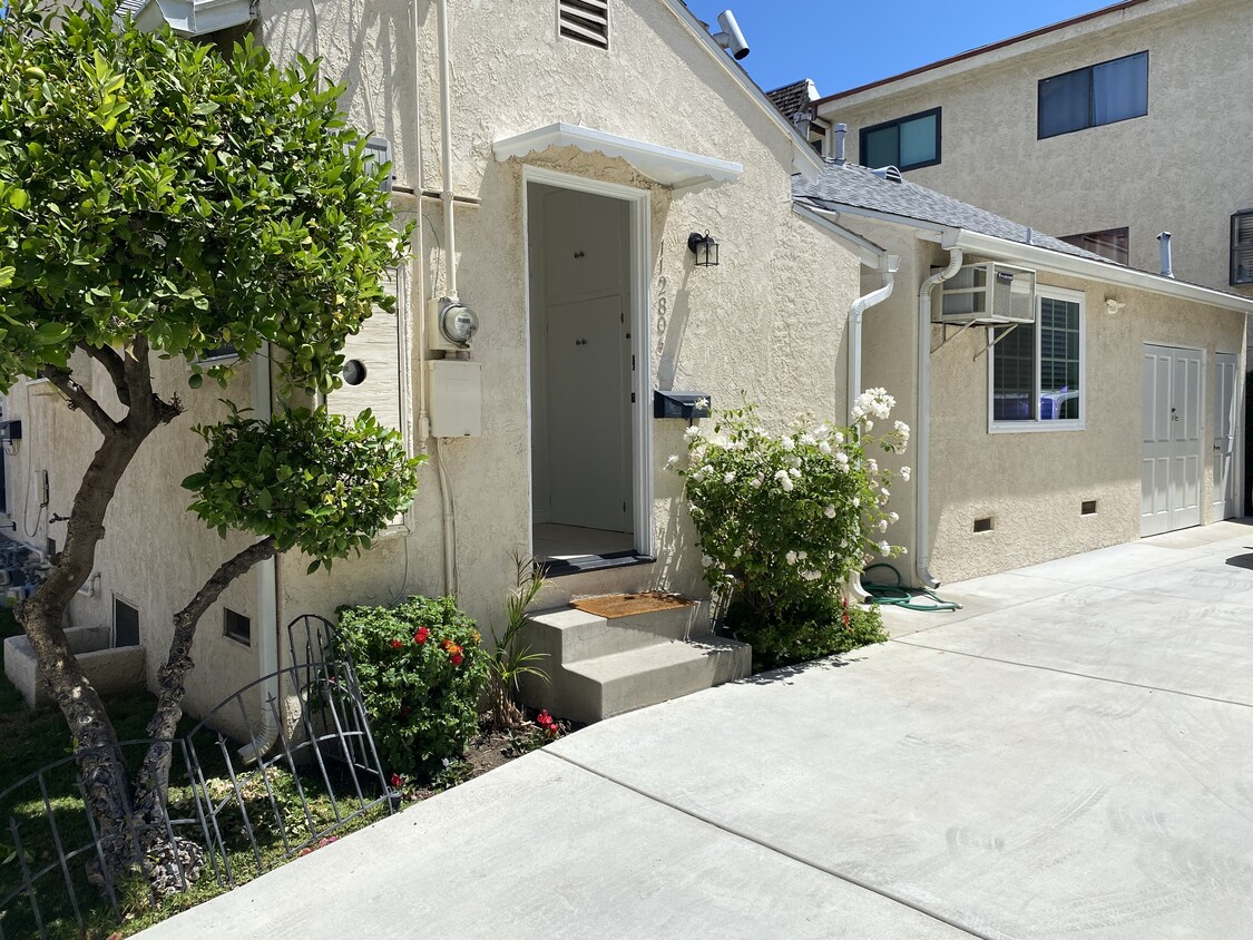 Front of unit also showing parking spot - 11280 Morrison St