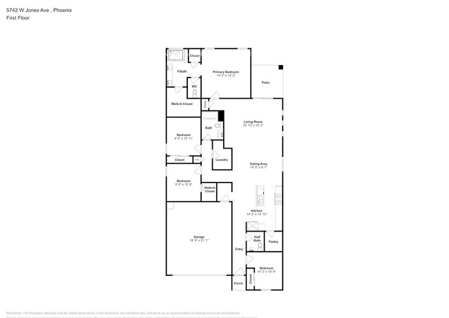 Foto del edificio - 5742 W Jones Ave