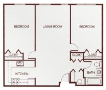 2BR/1BA - Park View at Easton