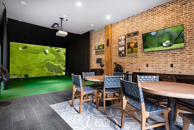 Simulador de golf - Alders Prosper 55+ Active Adult Homes