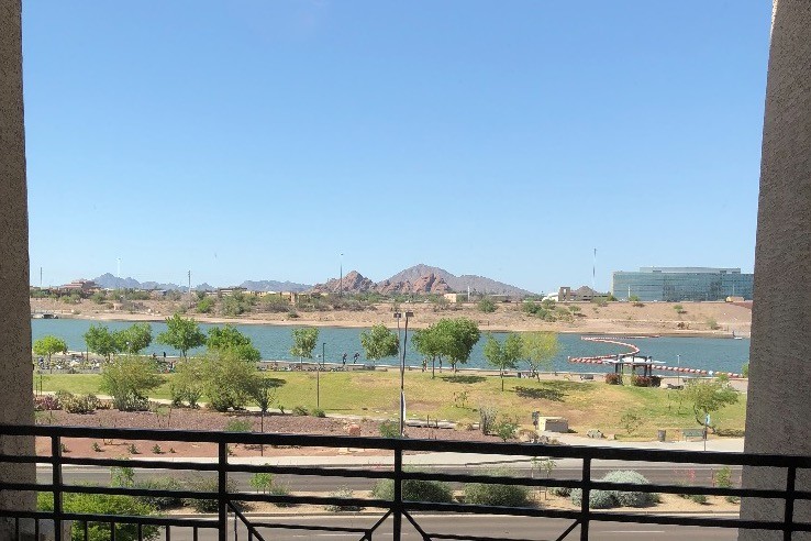 lake view / balcony - 425 W Rio Salado Pky