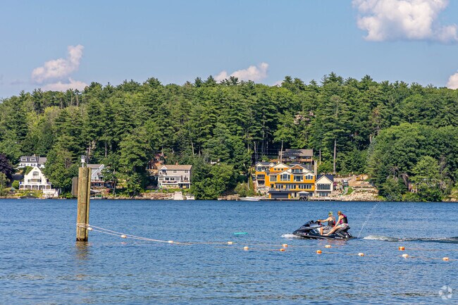 Enjoy a summer day jetskiing on Lake Winnipesaukee in Gilford.