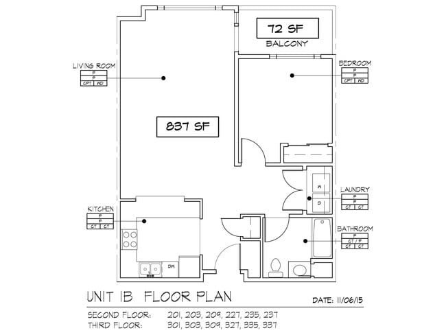Plano de planta - Park Plaza