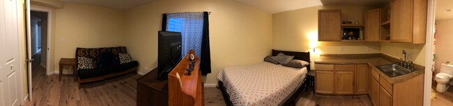 main room panorama - 387 Cajetan St