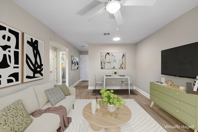 Sala de estar - Pinedale Apartments