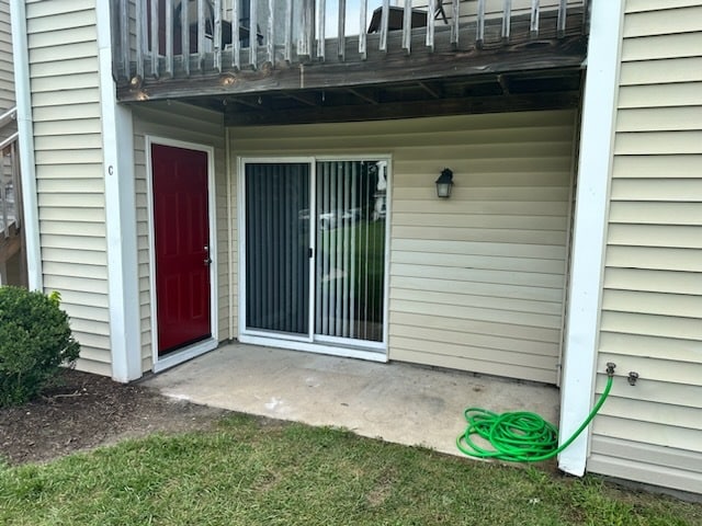 Patio and Storage Closet - 1709 Rock Bridge Mews