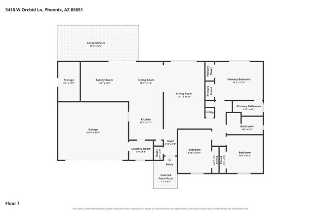 Foto del edificio - 3410 W Orchid Ln
