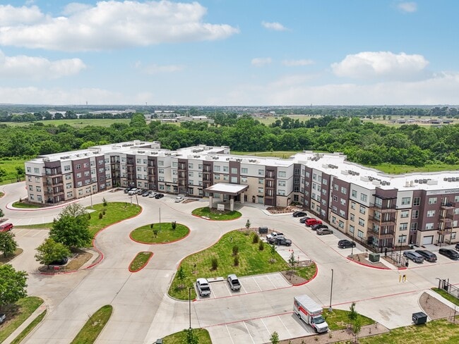 Aerial Exterior - Meridian at Wylie - 55+ Affordable Apartments