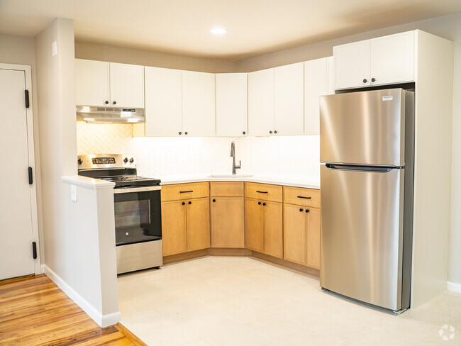 Newly Updated Kitchen - Kenmore Apartments