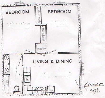 2HAB/1BA - Coffeen Heights Apartments