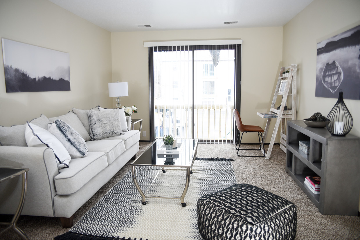 1 BR Staged - Living Room - The Reserve at Millcreek