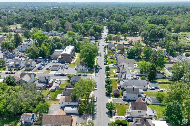 The well manicured streets of North Plainfield mix residential and light industry.