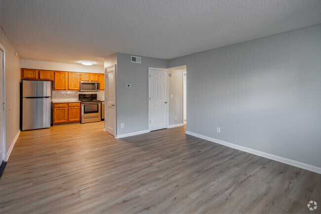 2BR, 1BA - 950SF - Living Room - Westwood Apartments