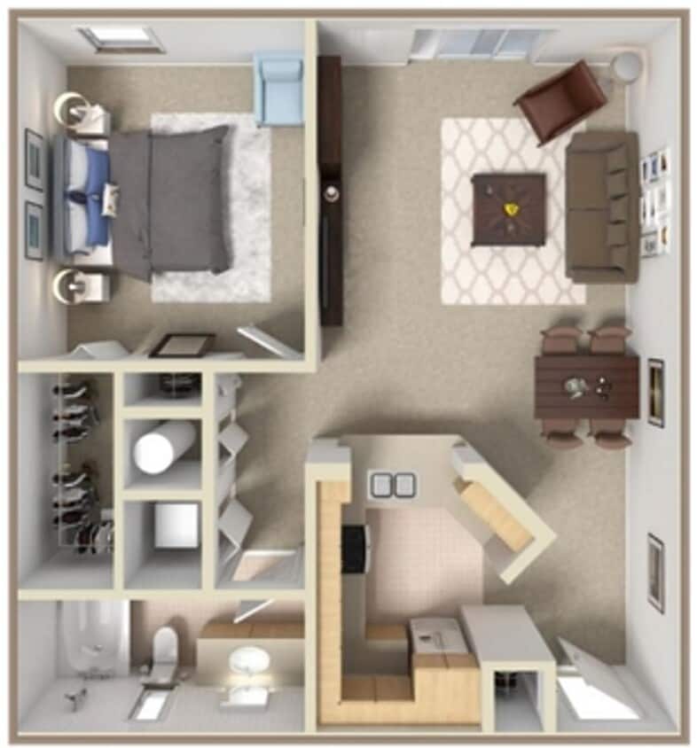 Beautiful 1/1 Ready For Move In !!! - Beautiful 1/1 Ready For Move In !!!