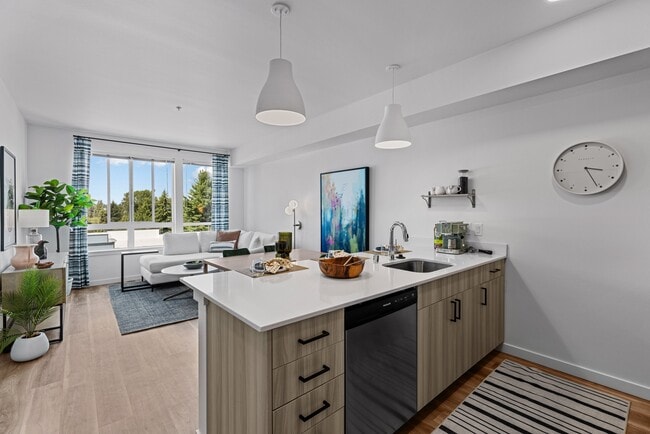 1BR, 1BA - 655SF - Kitchen - Zinnia