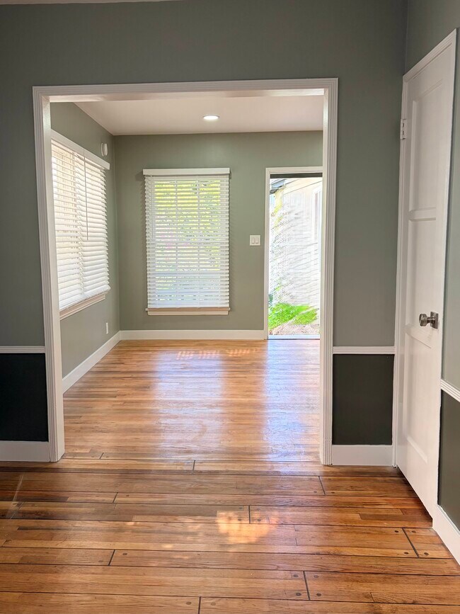 View from the dining room - 1705 Barry Ave