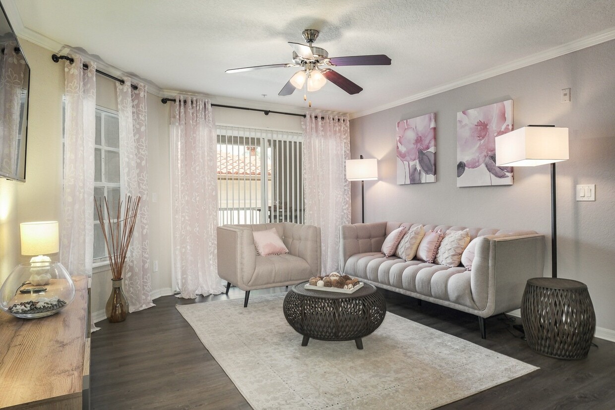 The Landings at Boot Ranch | Palm Harbor FL | Model Living Room - The Landings at Boot Ranch West